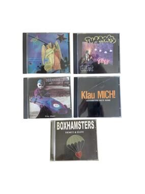Boxhamsters 5 CD Lot: Totensen Tupperparty Demut Prinz Albert Klau Mich VG+ 90s
